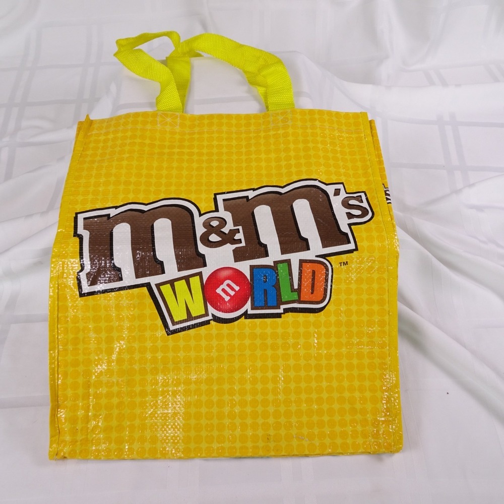 M‎ & M World M&Ms Reusable yellow Bag